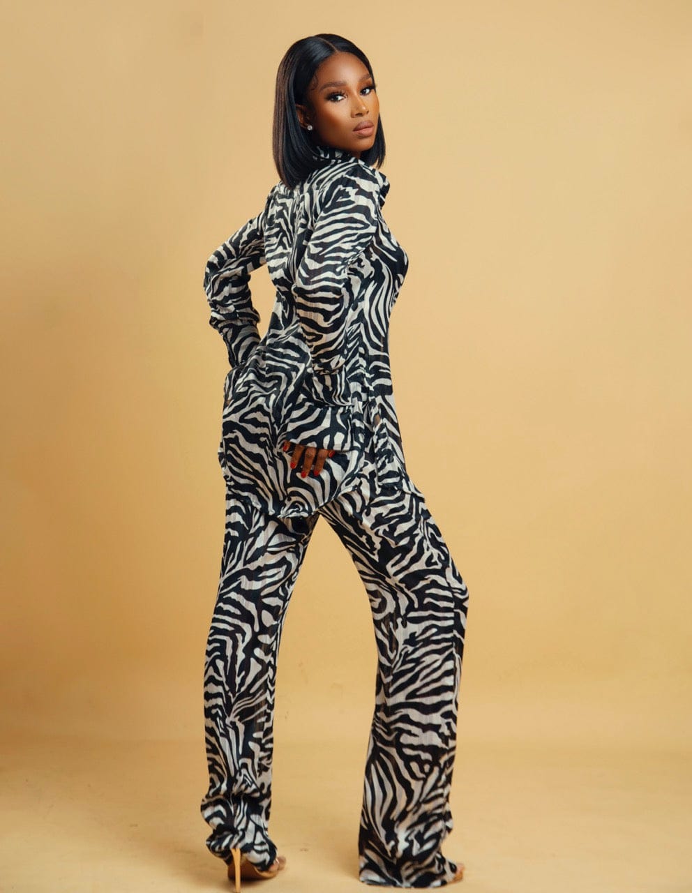 TIANA CO-ORD - ZEBRA