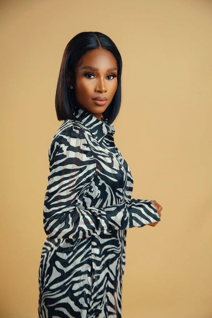 TIANA CO-ORD - ZEBRA